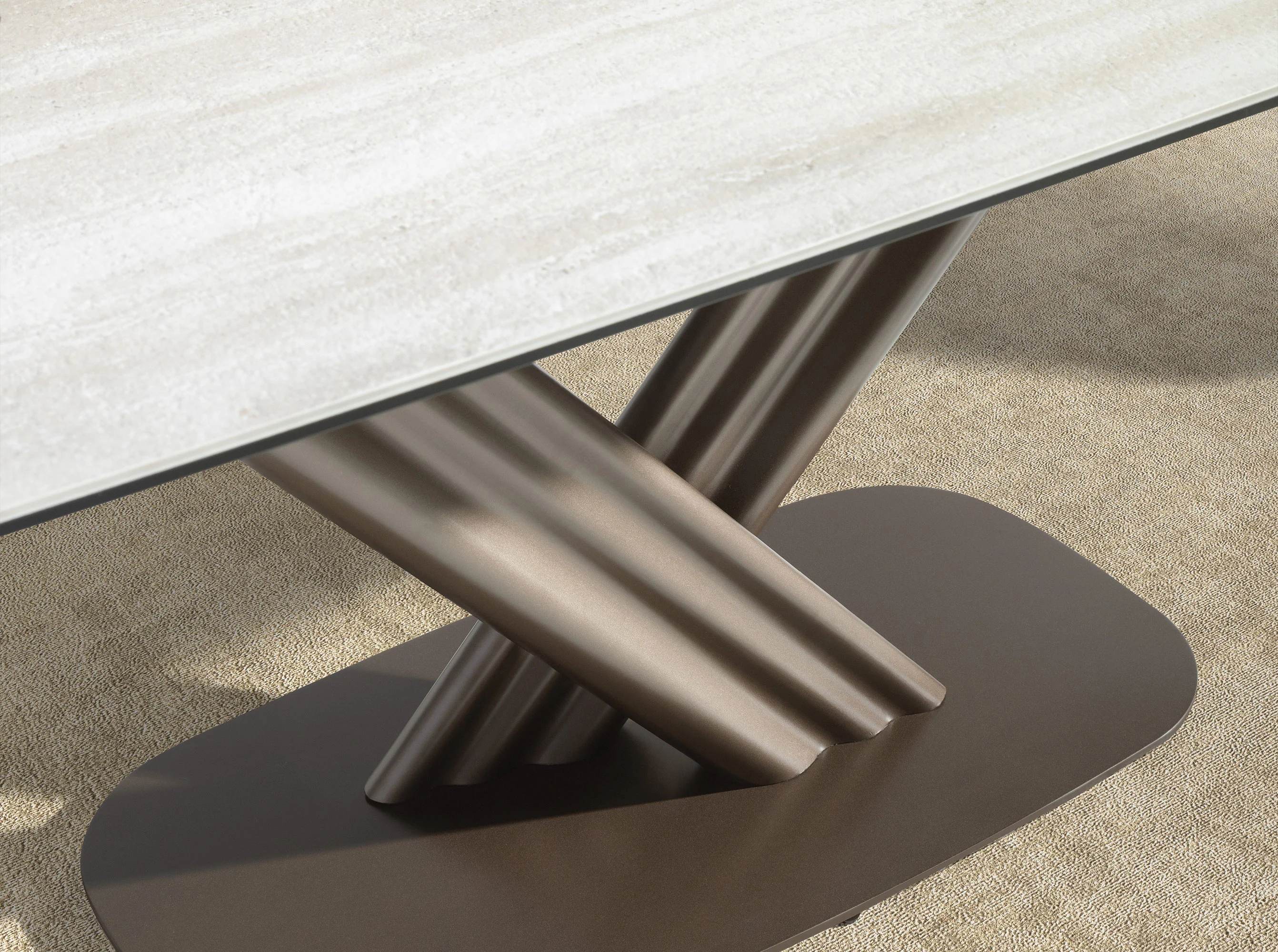 Mesa Comedor de Diseño Italiano 1207 - Imagen 2