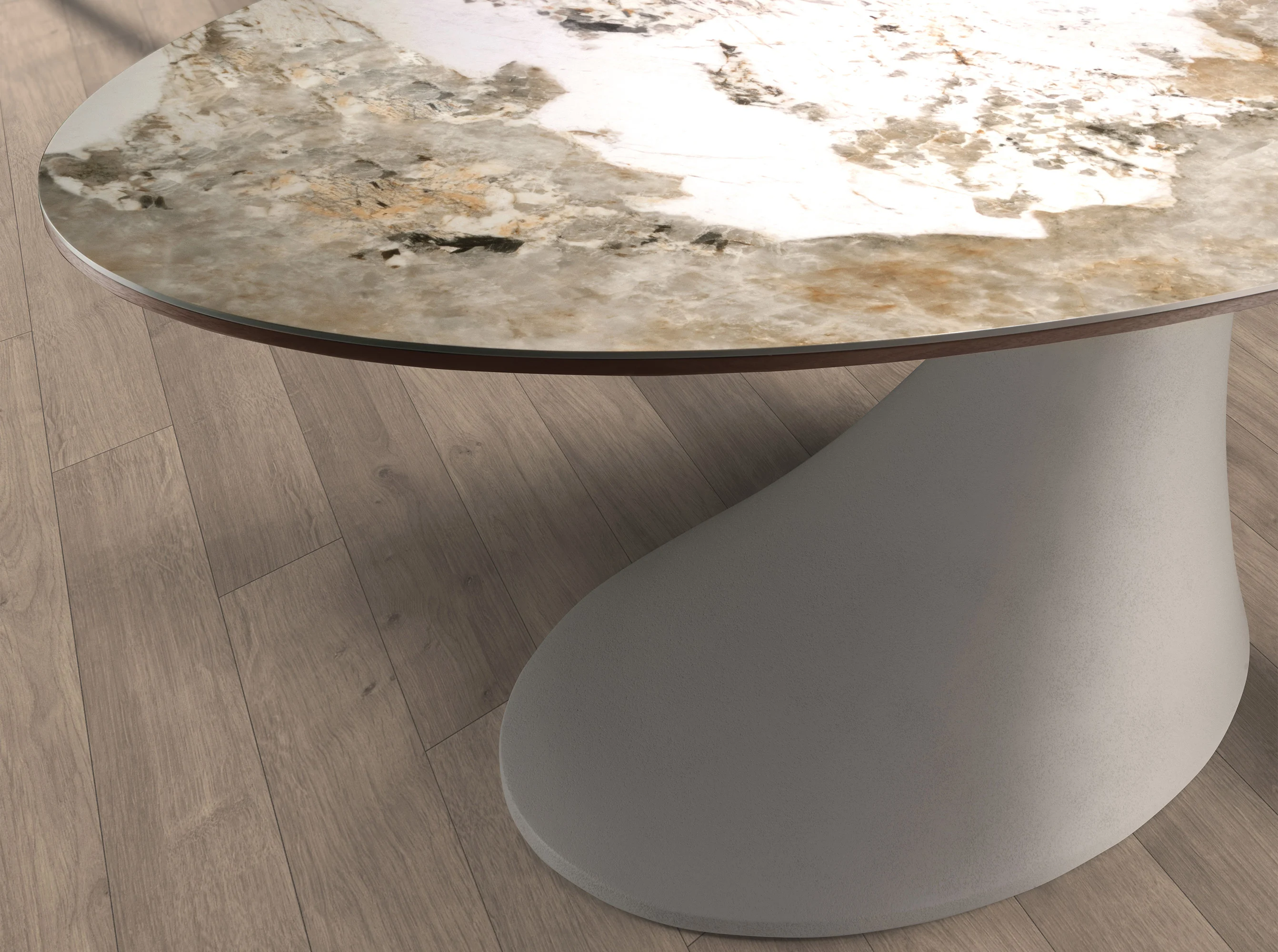 Alternative view of Mesa Comedor de Diseño Italiano 1209