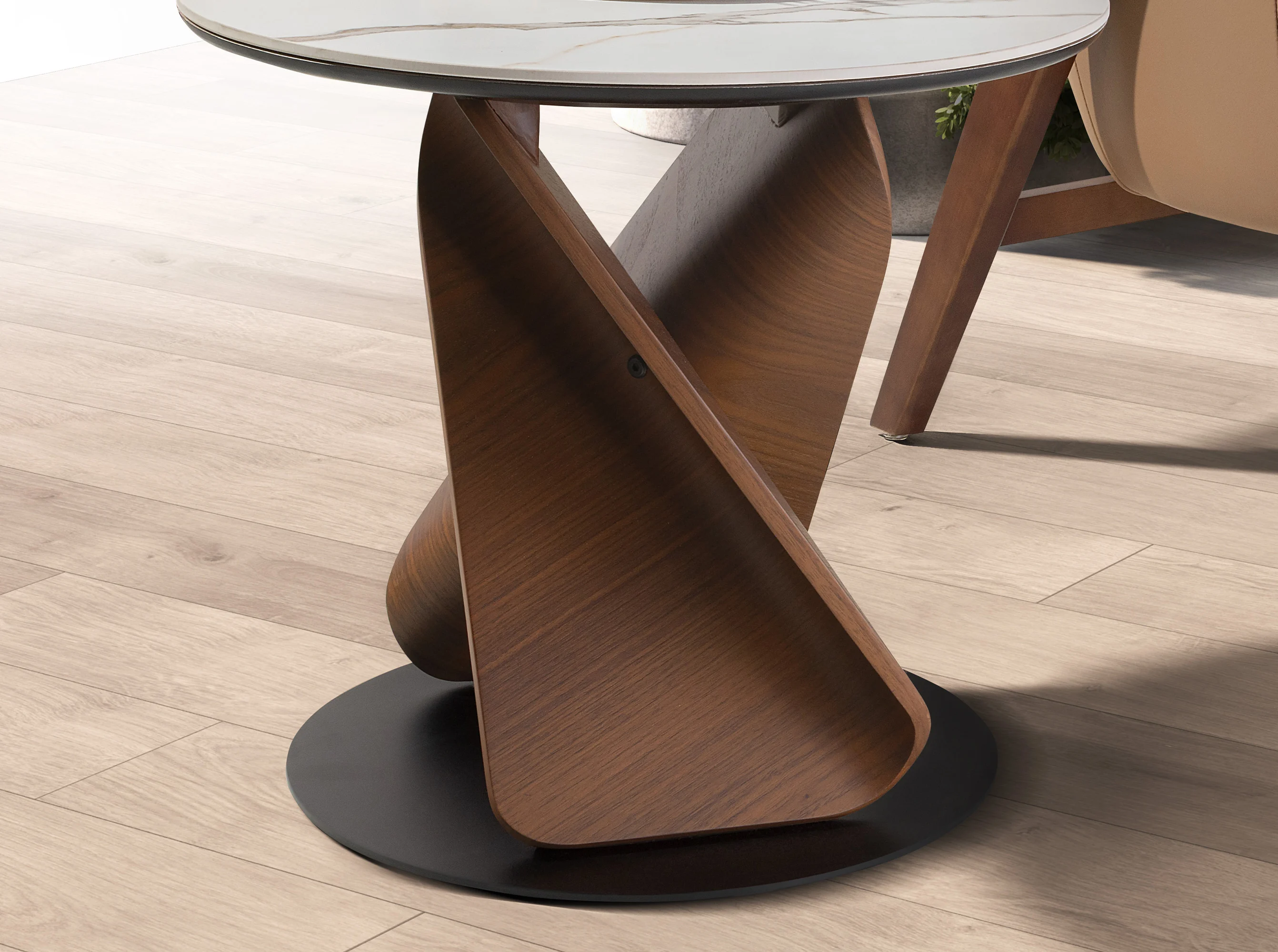 Mesa Centro de Diseño Italiano Modelo 2175 - Imagen 2