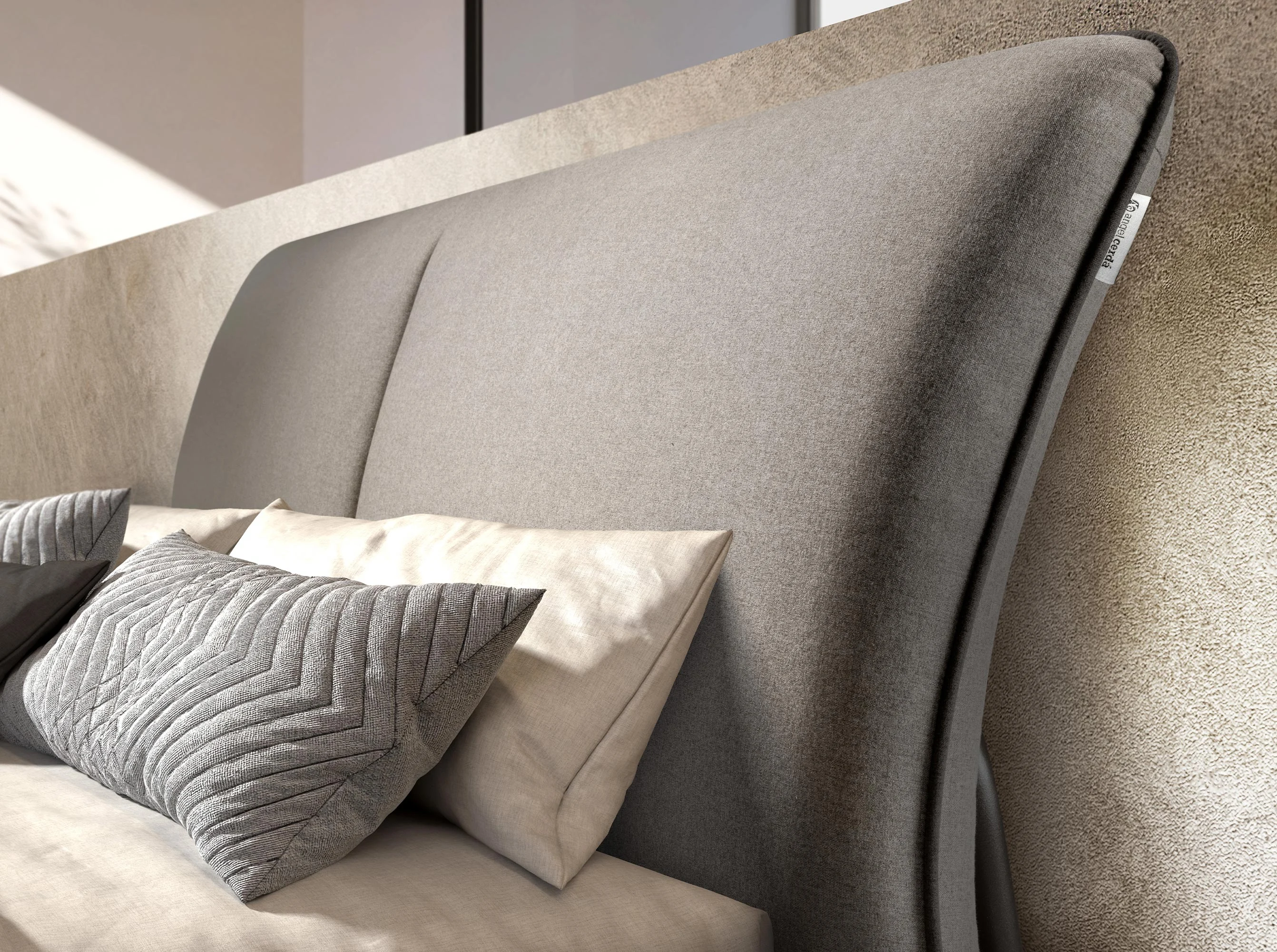 Alternative view of Cama de Diseño Italiano Modelo 7221