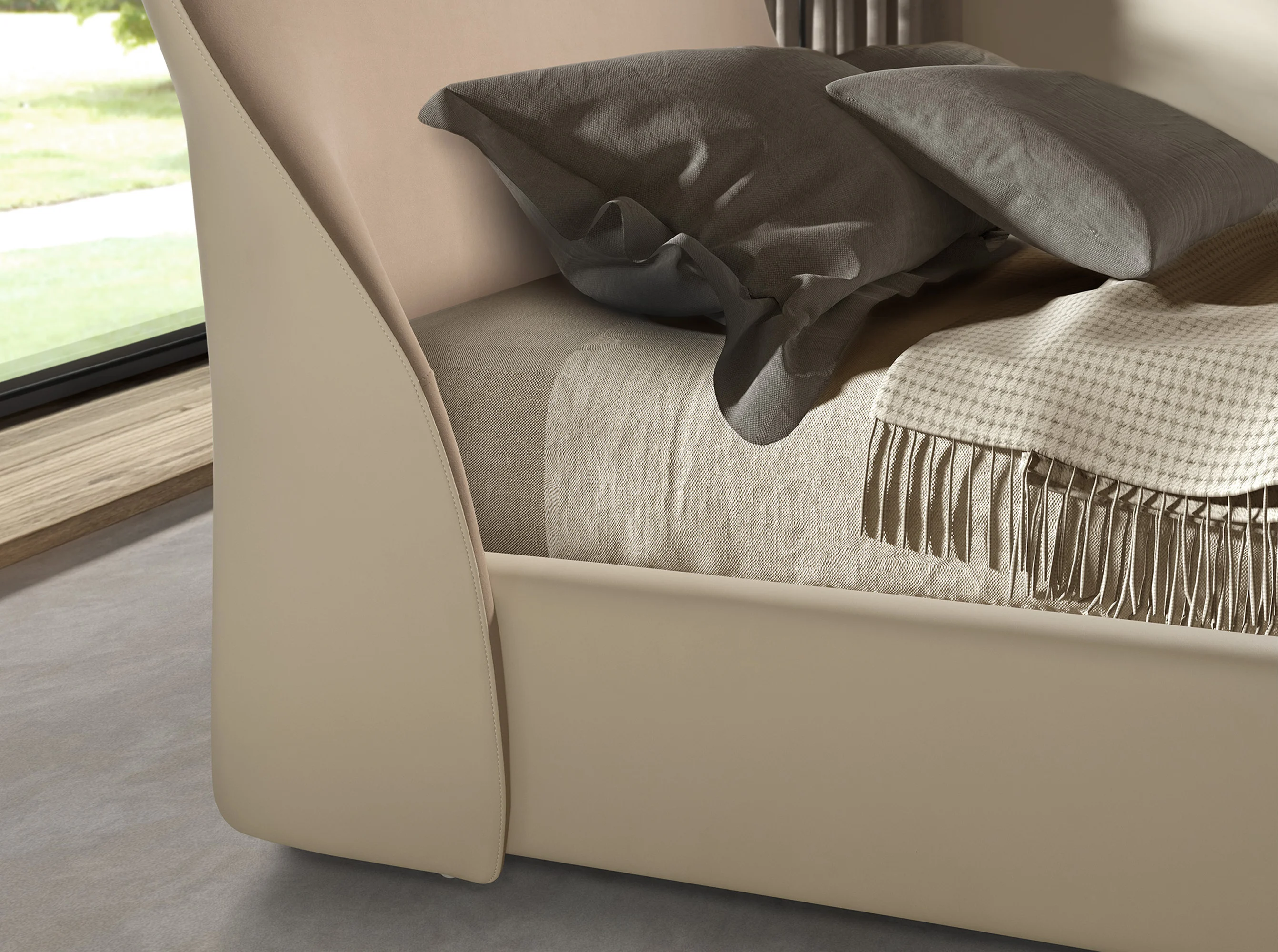 Alternative view of Cama de Diseño Italiano Modelo 7223