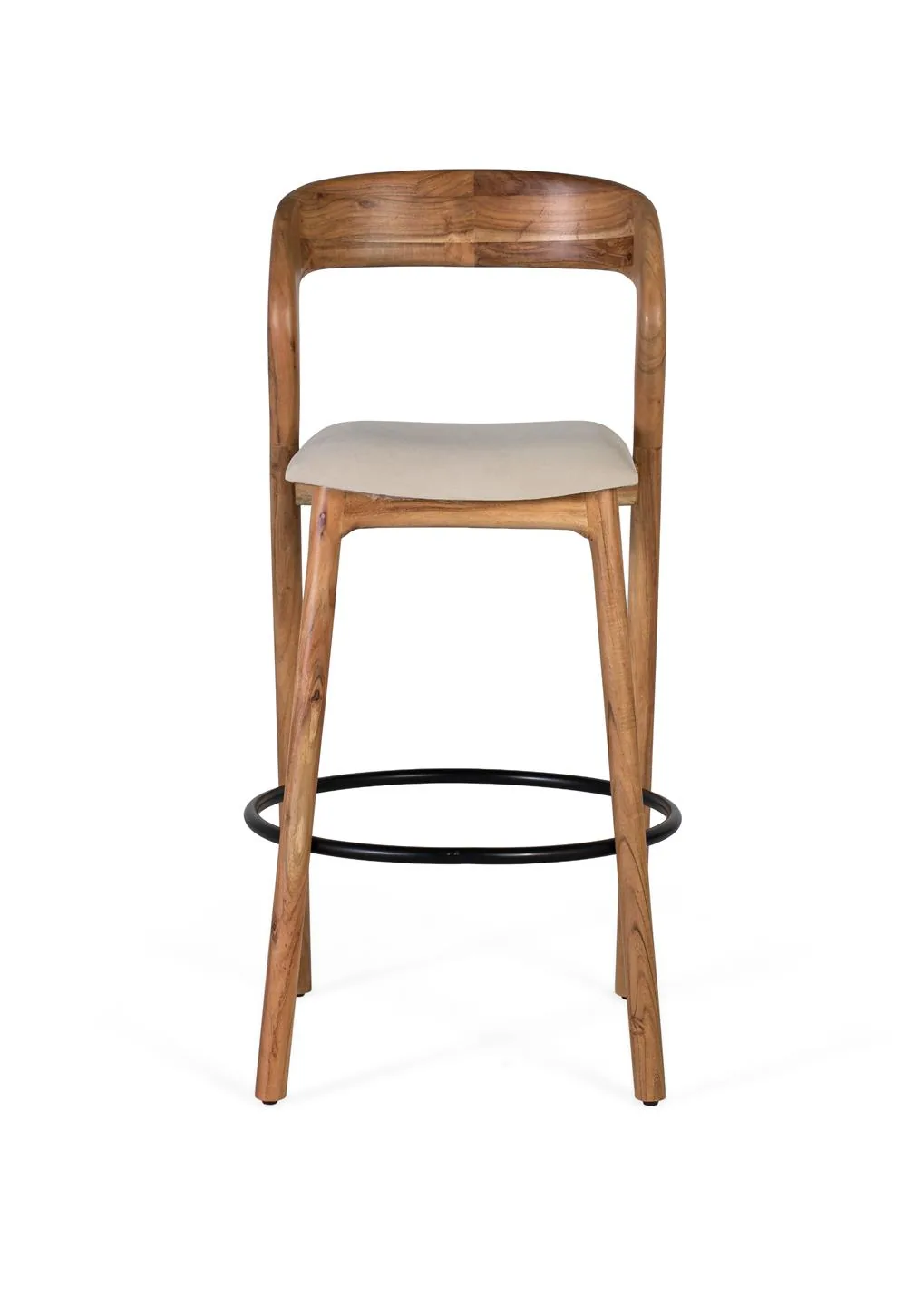 Taburete Madera Acacia Modelo 2305 - Imagen 4