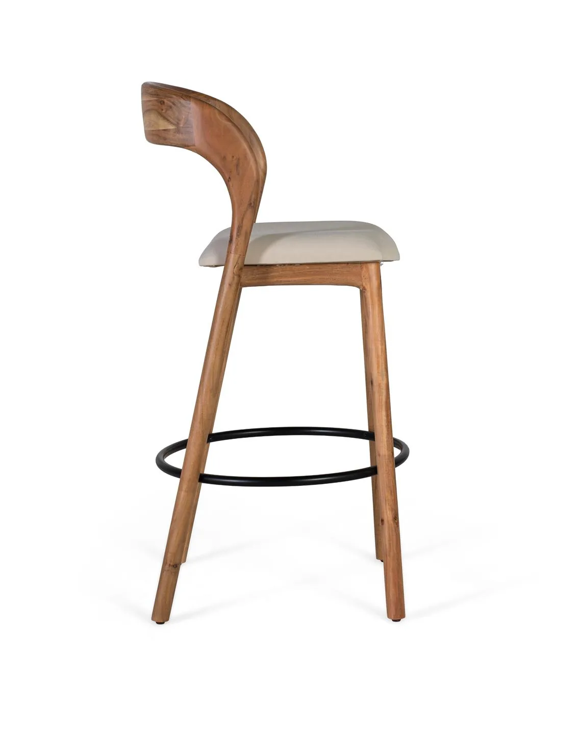 Taburete Madera Acacia Modelo 2305 - Imagen 5