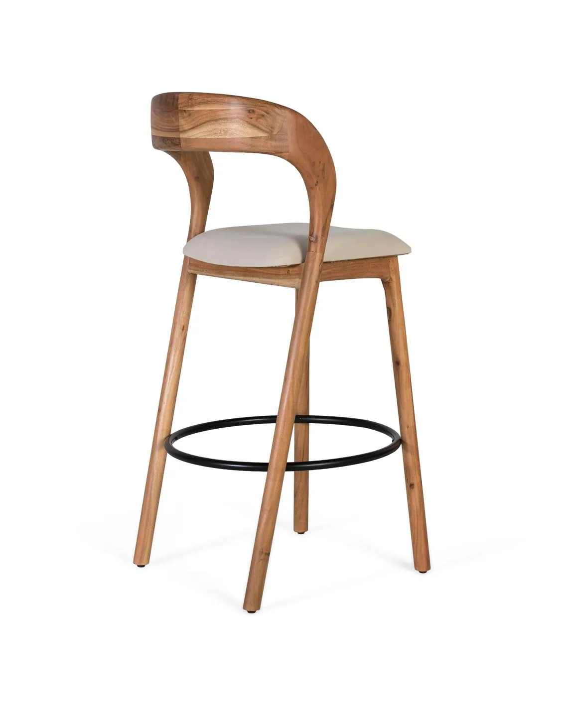 Taburete Madera Acacia Modelo 2305 - Imagen 6