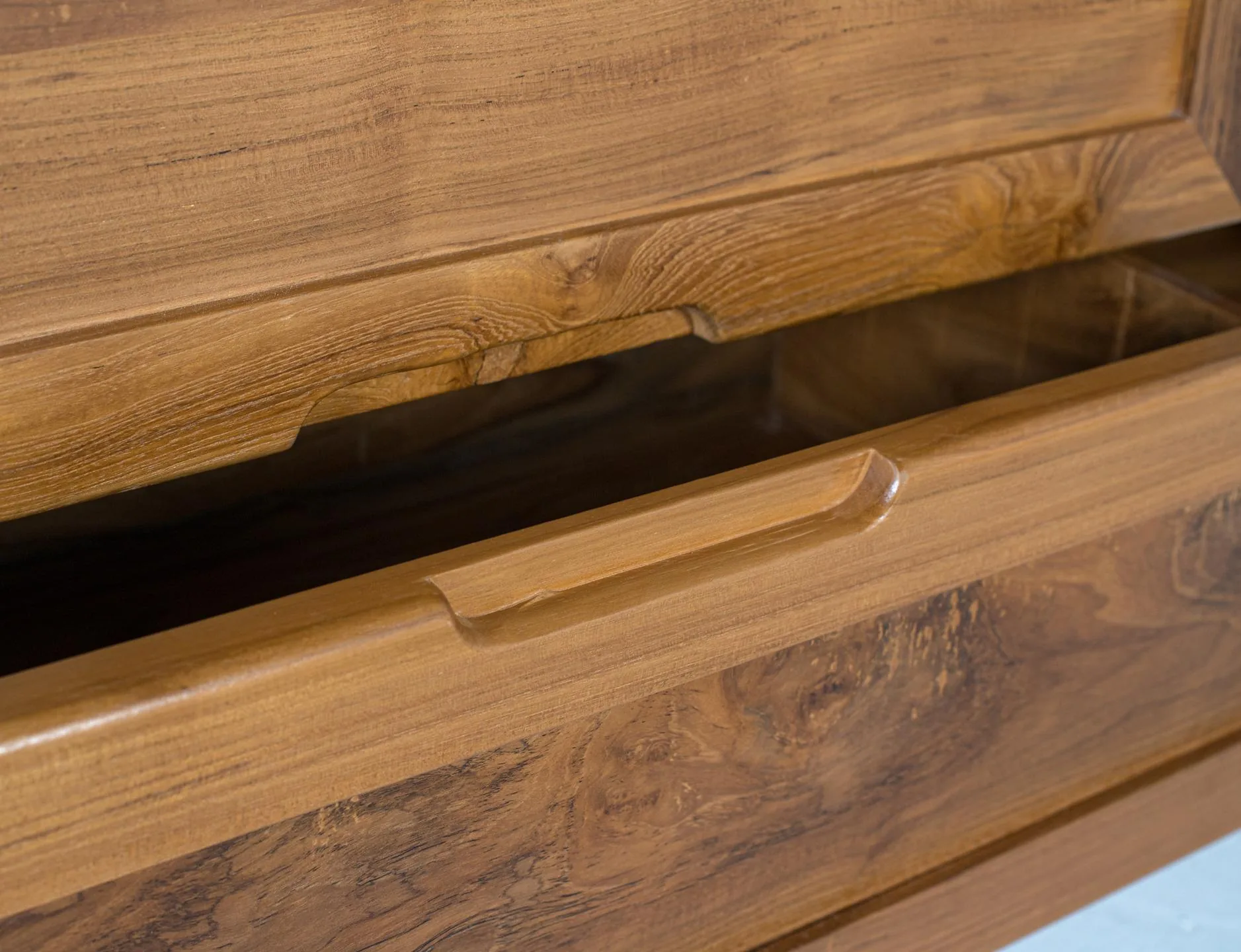 Mueble TV Madera Teca Modelo 2338 - Imagen 7