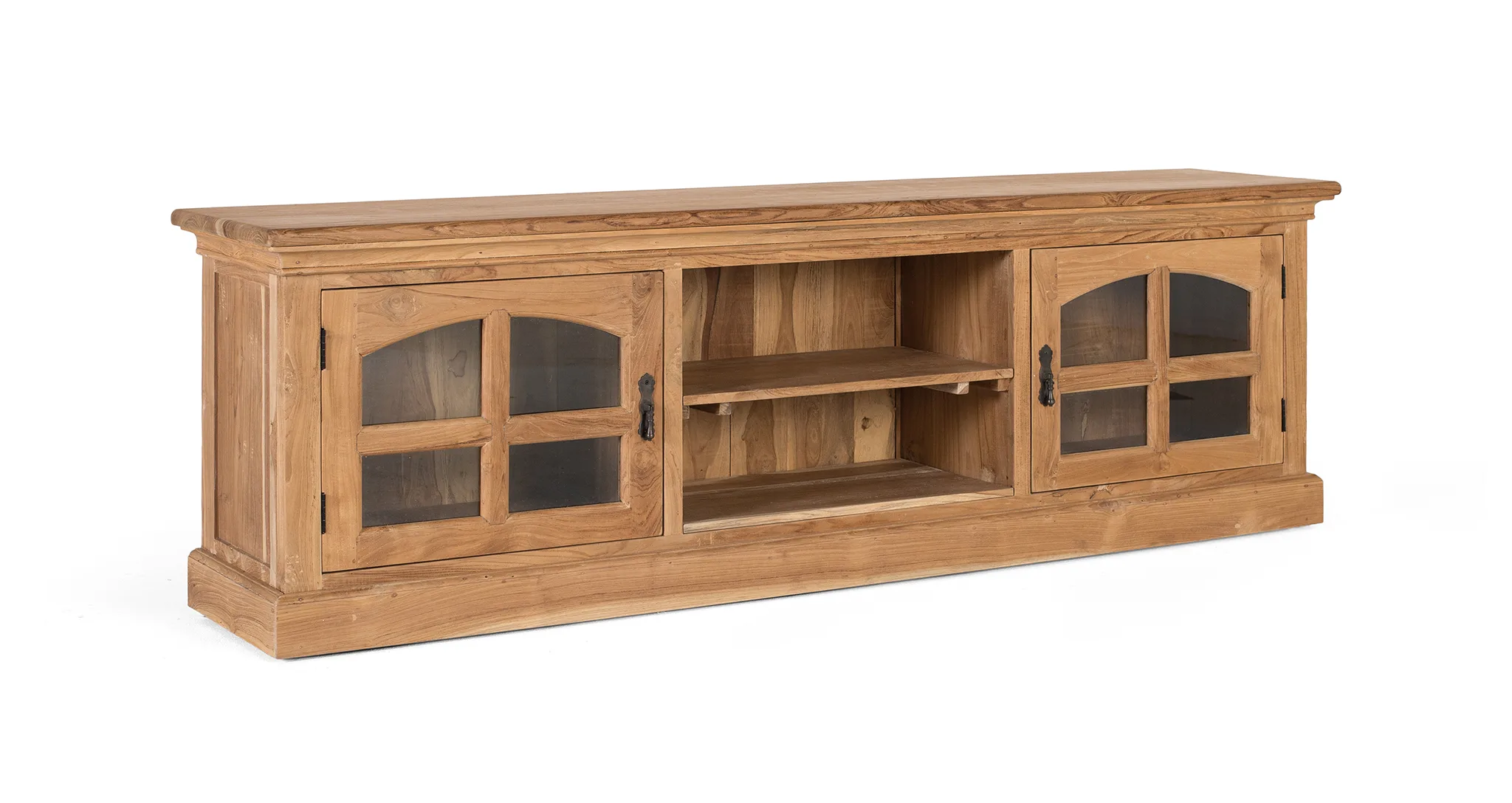 Mueble TV Madera Teca Modelo 2395 - Imagen 3