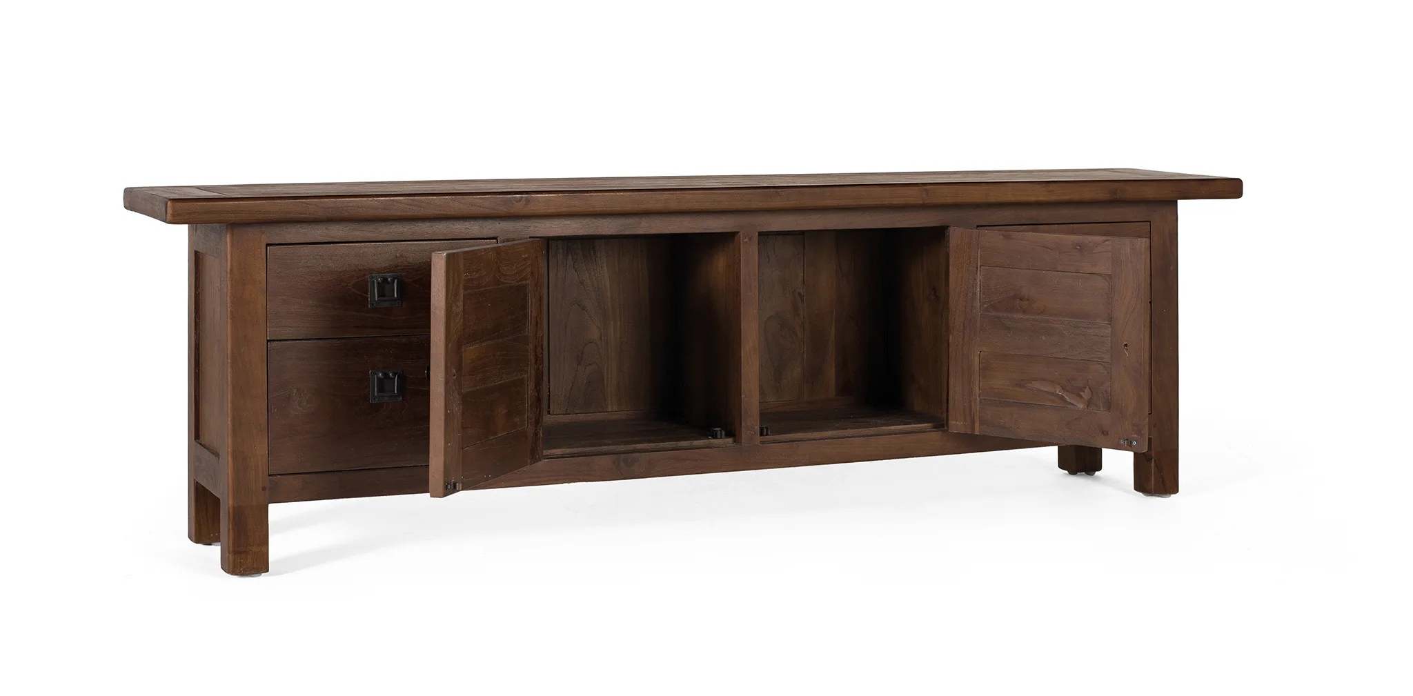 Mueble TV Madera Teca Modelo 2397 - Imagen 6