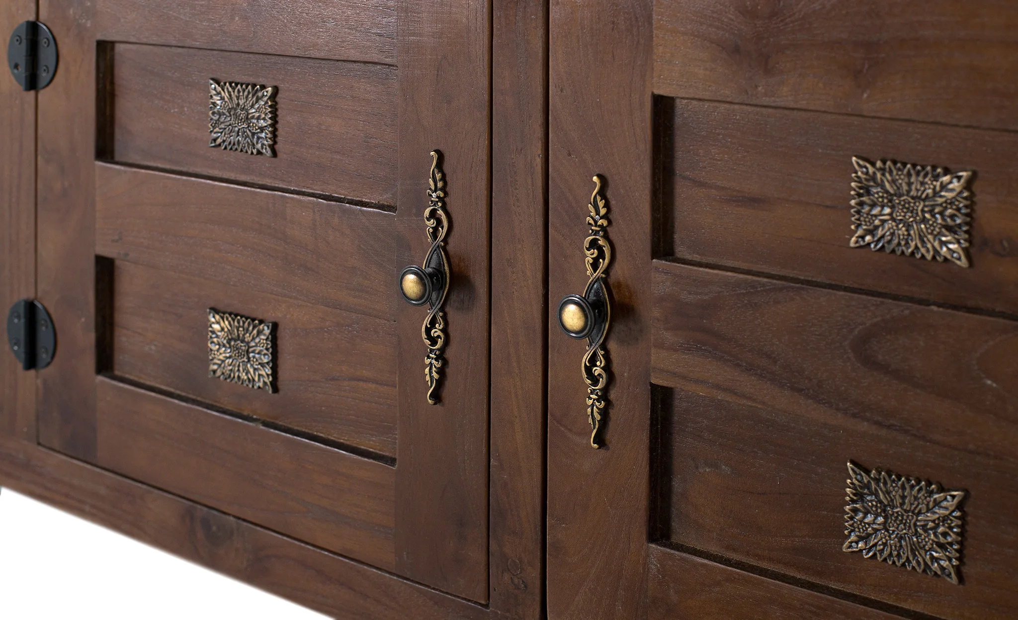 Mueble TV Madera Teca Modelo 2397 - Imagen 3
