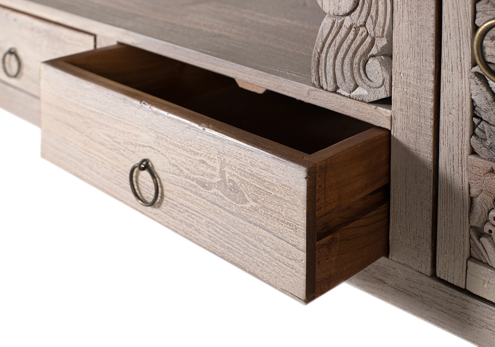 Mueble TV Madera Roble Modelo 2408 - Imagen 5