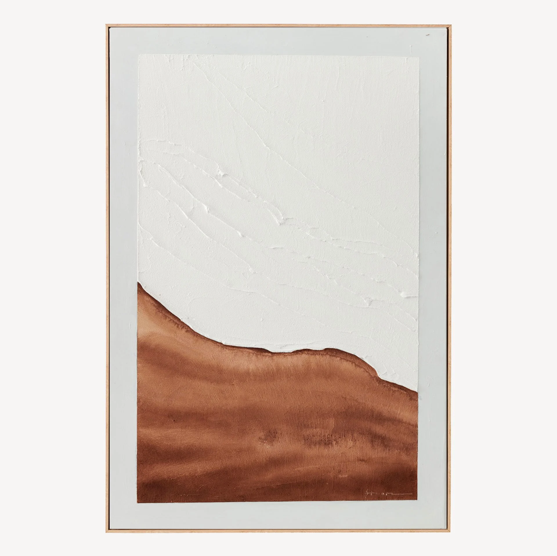 GDECO - Cuadro al Óleo. Marco de Madera 80*120 cm