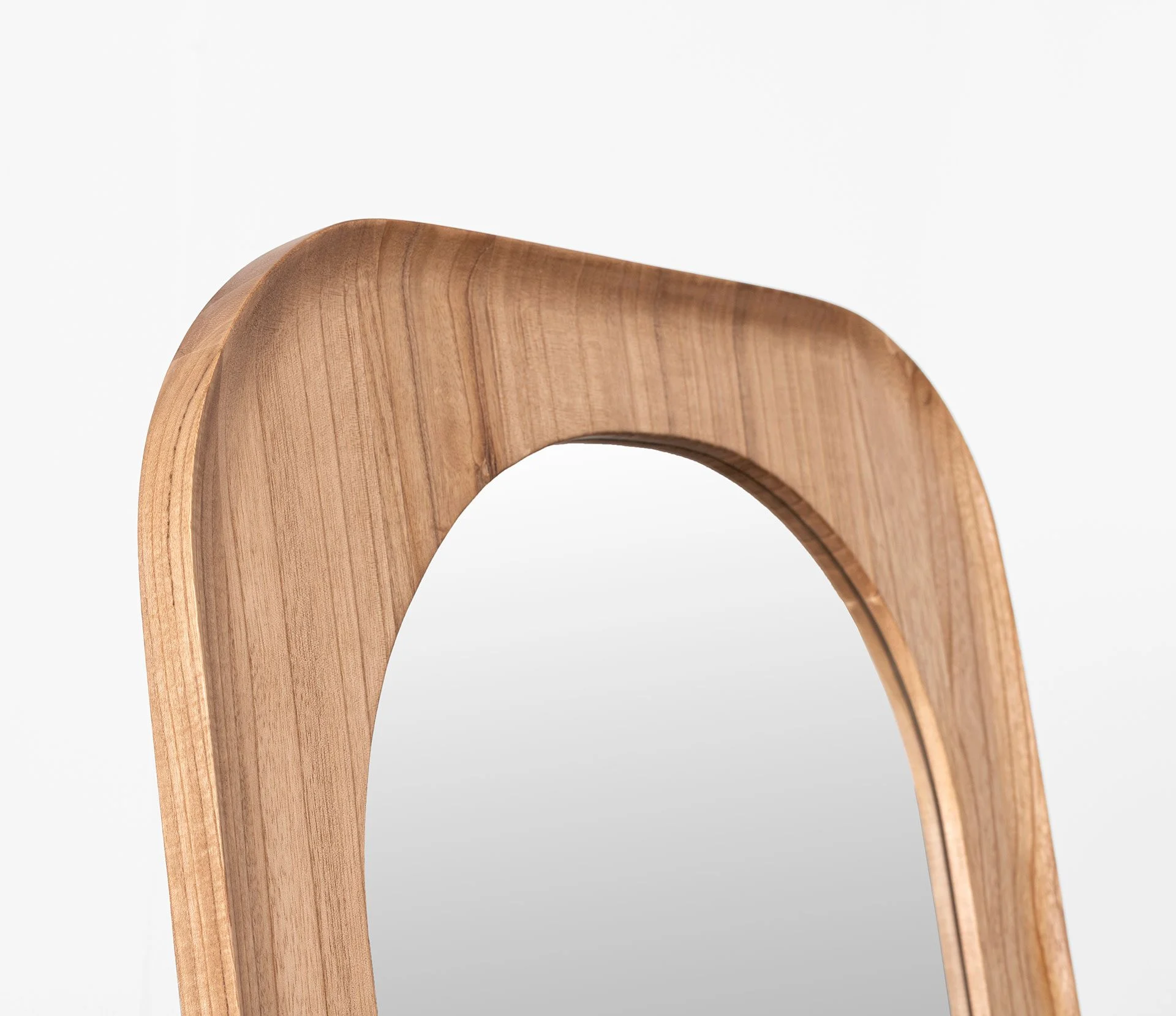 GDECO - Espejo de Suelo Madera Roble 160×60 cm - Imagen 3