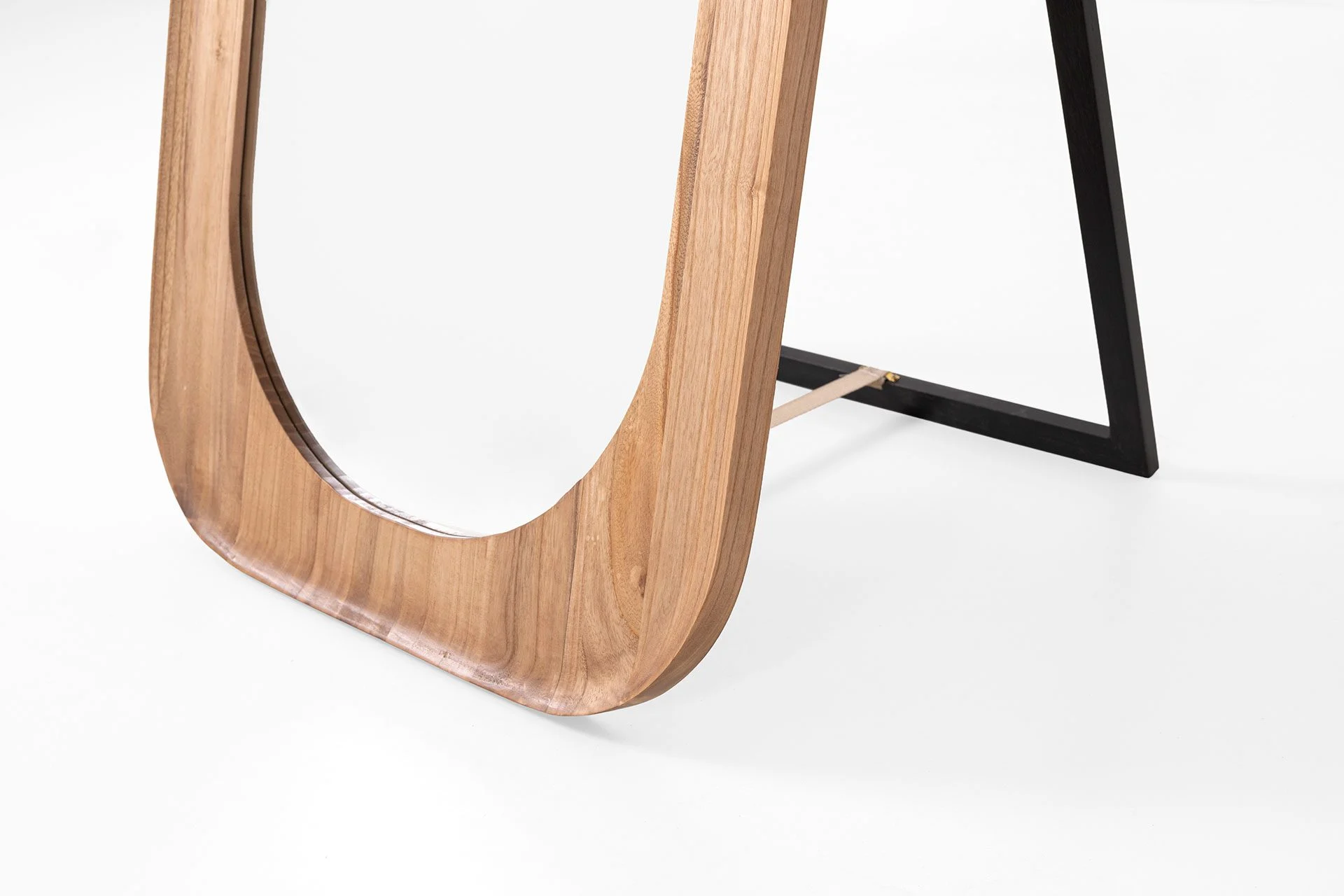 GDECO - Espejo de Suelo Madera Roble 160×60 cm - Imagen 4