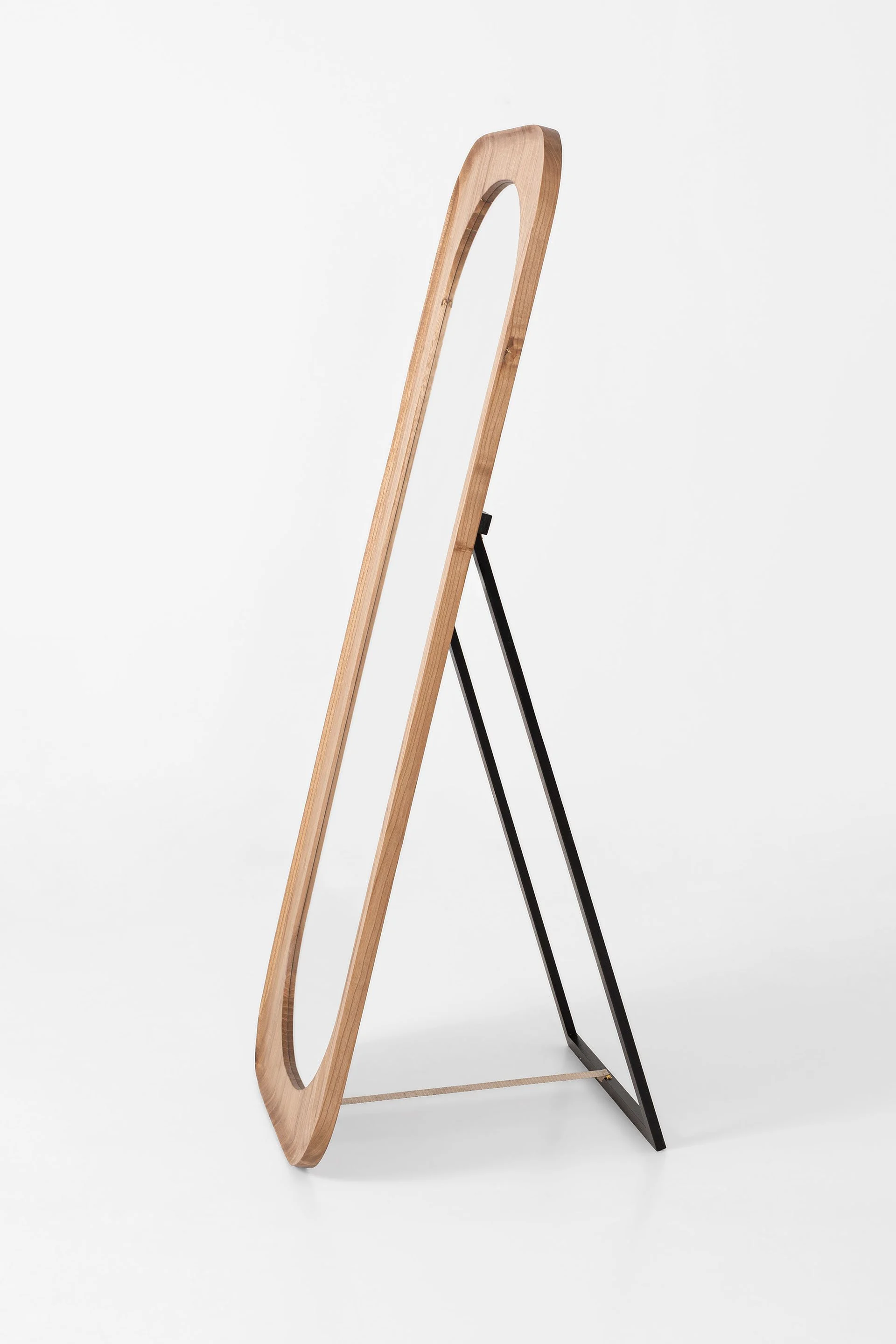 GDECO - Espejo de Suelo Madera Roble 160×60 cm - Imagen 5