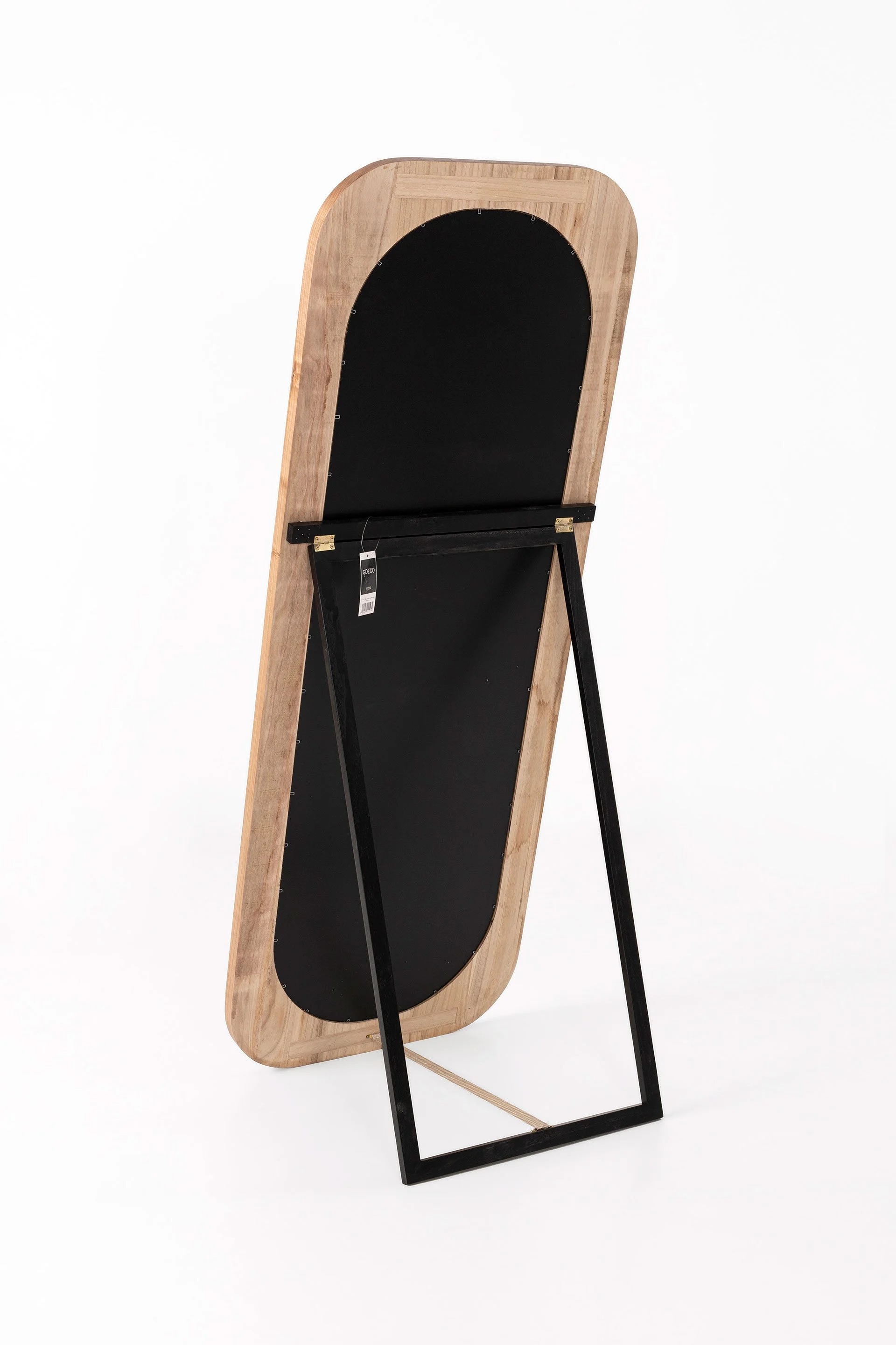 GDECO - Espejo de Suelo Madera Roble 160×60 cm - Imagen 6