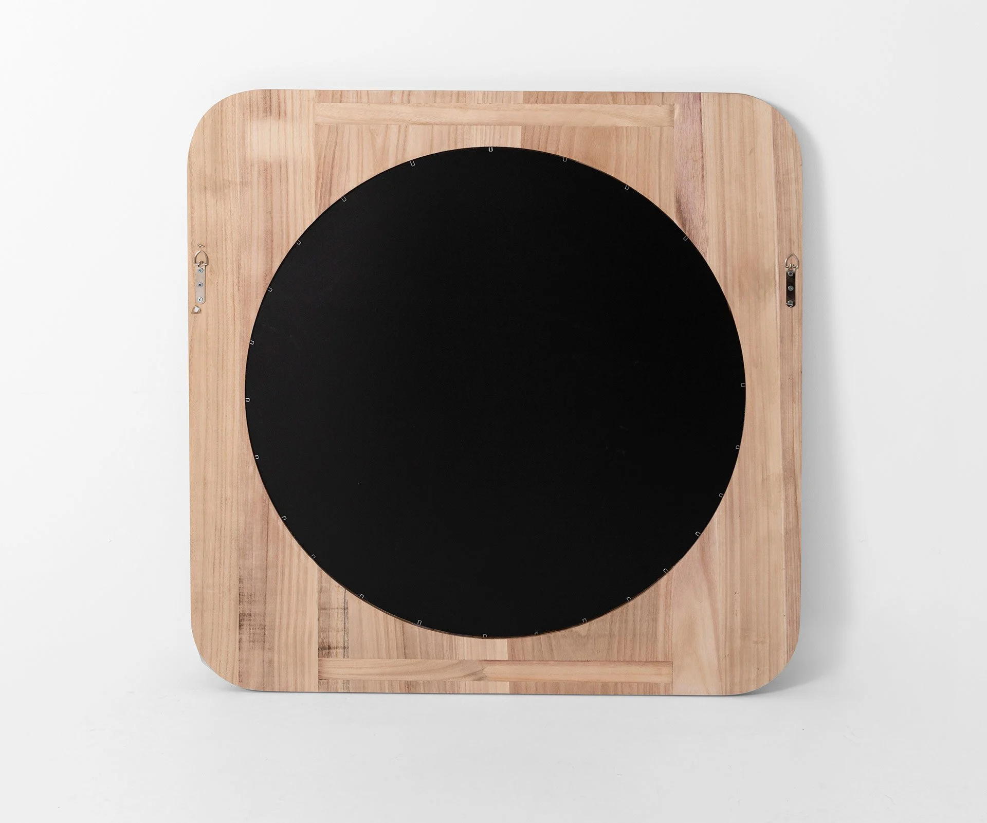 GDECO - Espejo Cuadrado Madera Roble 80×80 cm - Imagen 6