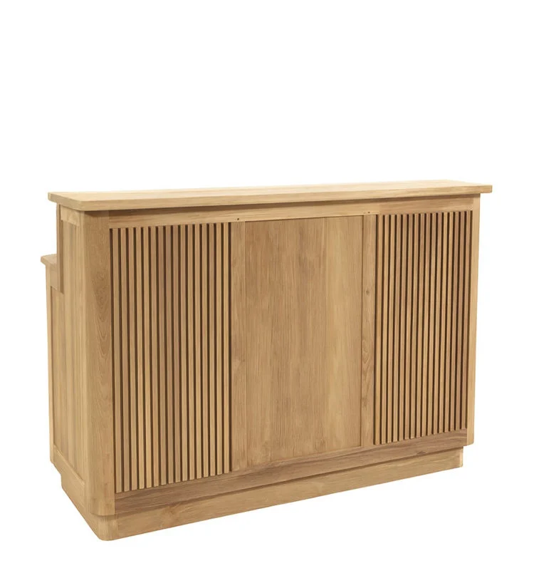 Alternative view of Mostrador Eyre Madera de Teka 156*63*108 cm