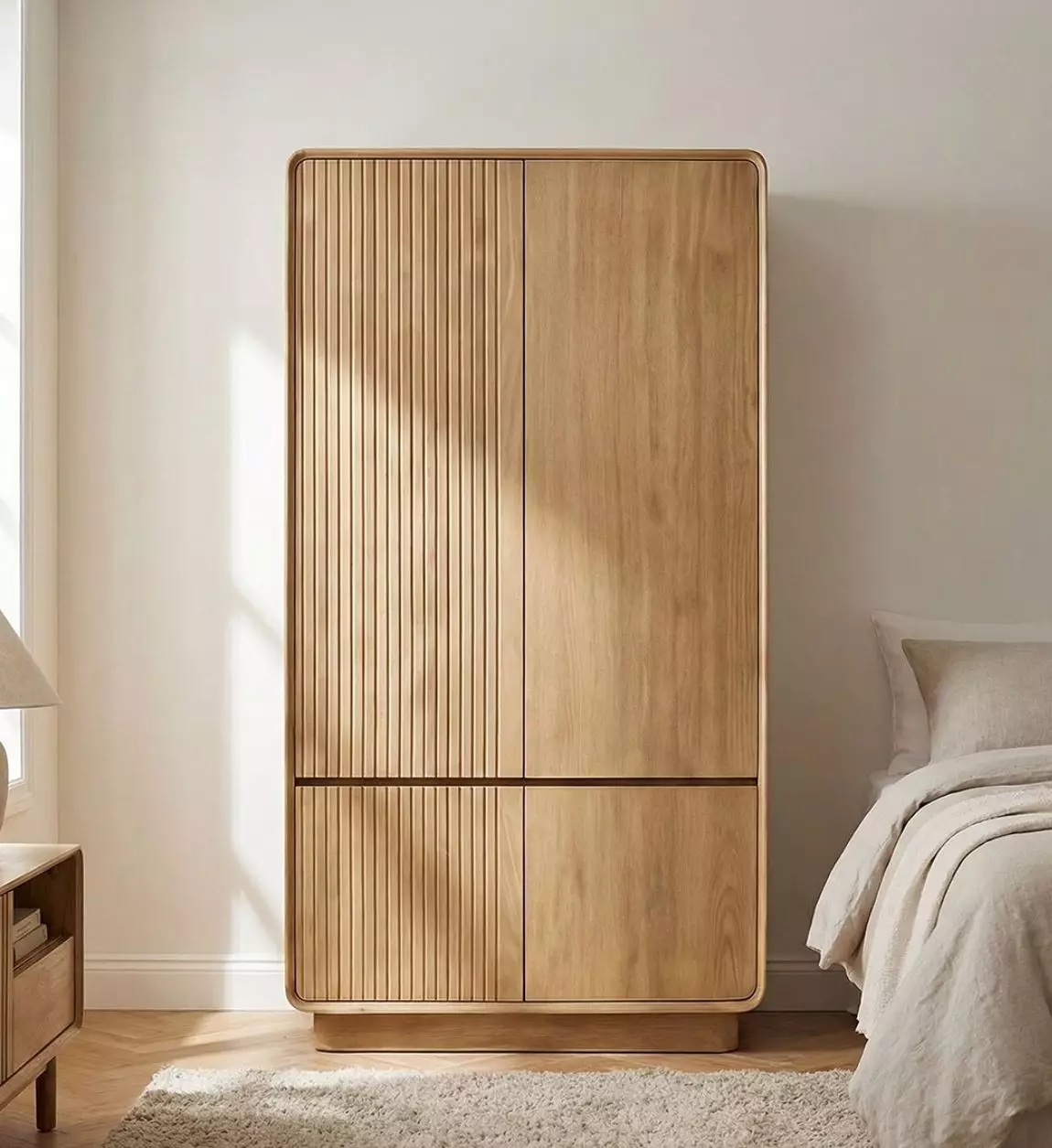Armario Eyre Madera de Teka 90*53*190 cm