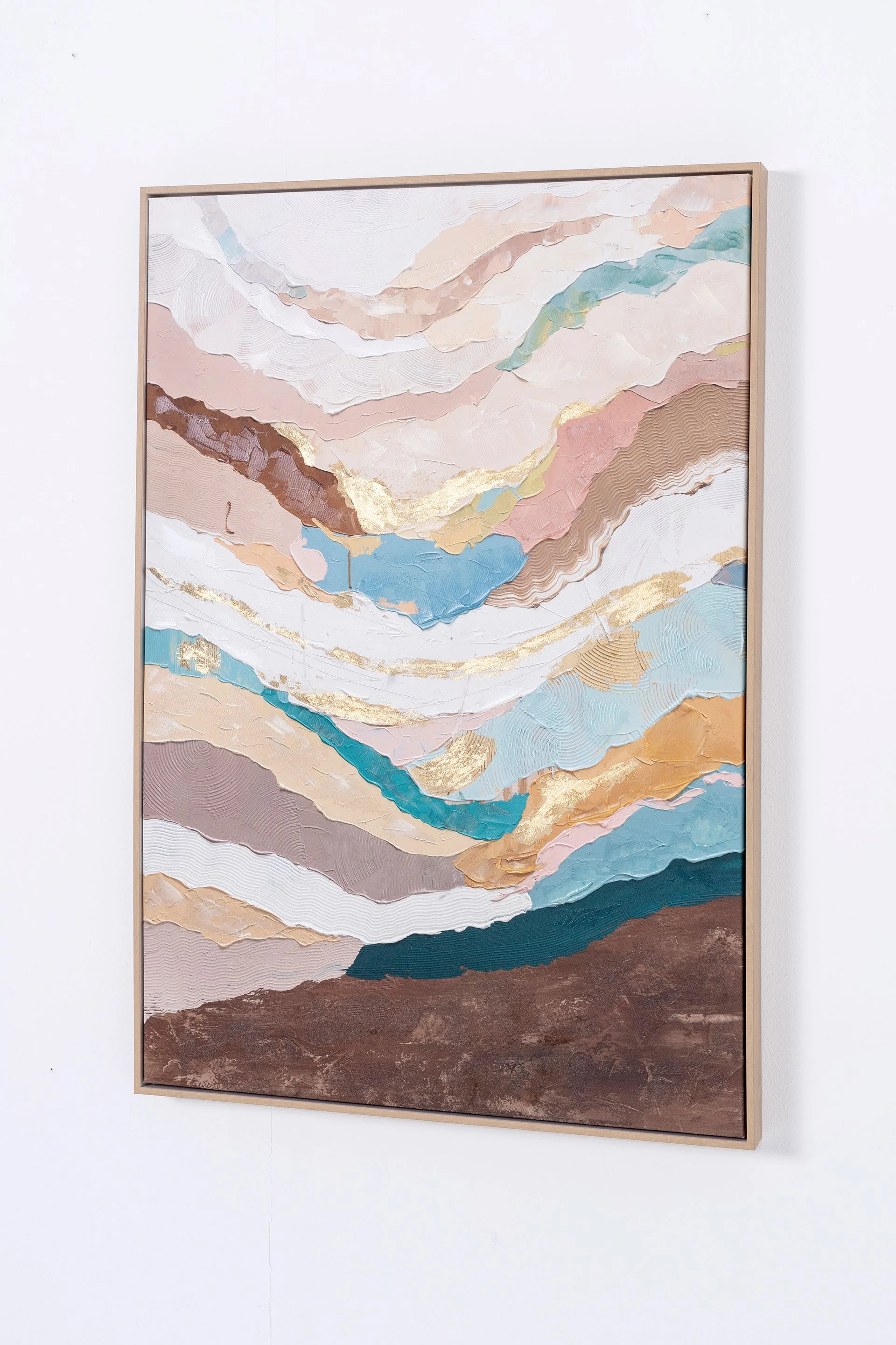 GDECO - Set 2 Cuadros al Óleo. Marco de Madera 60*90*4.0 cm - Imagen 6