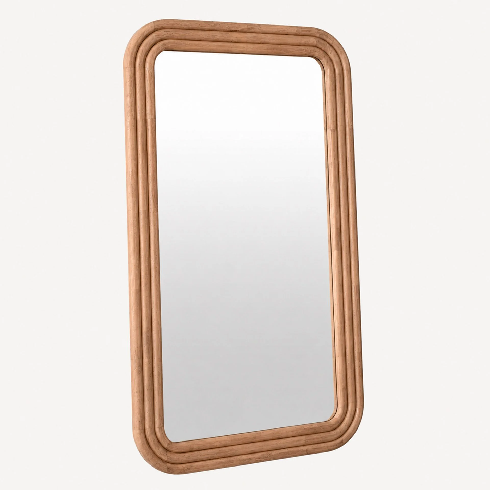 GDECO - Espejo Pared Madera Roble 170*80 cm - Imagen 2