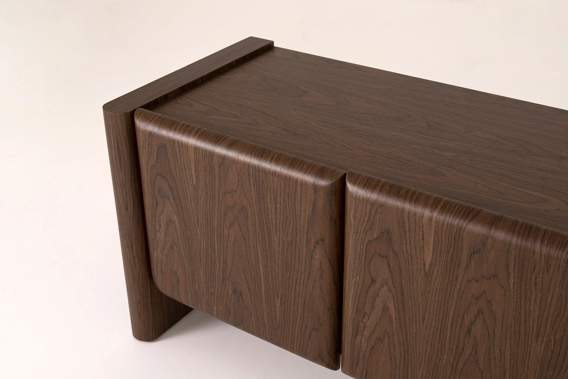 GDECO - Mueble TV Gio Chapa Nogal 180*45*50 cm - Imagen 5