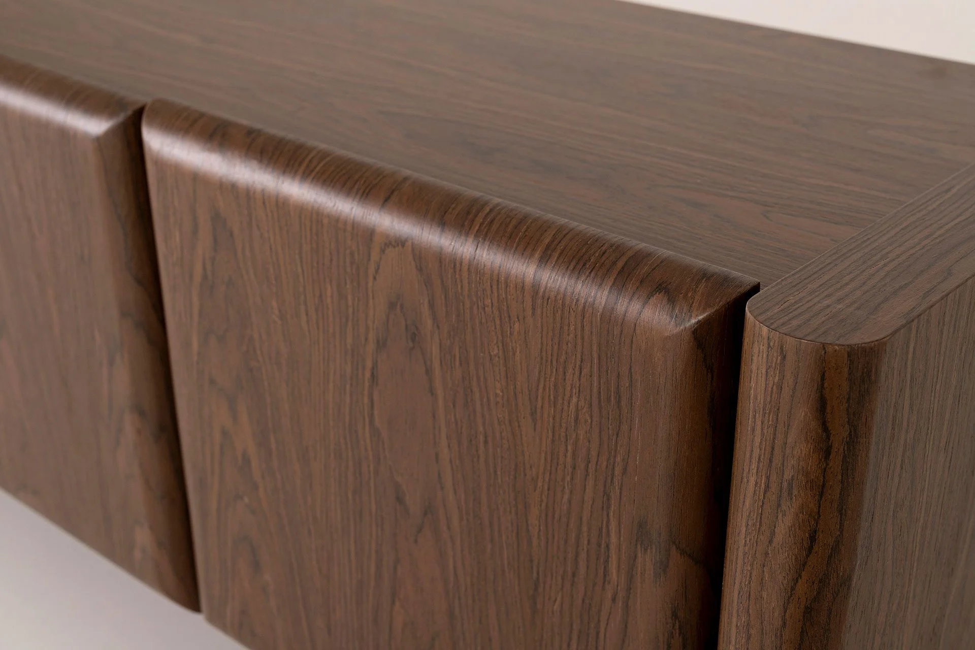 GDECO - Mueble TV Gio Chapa Nogal 180*45*50 cm - Imagen 6