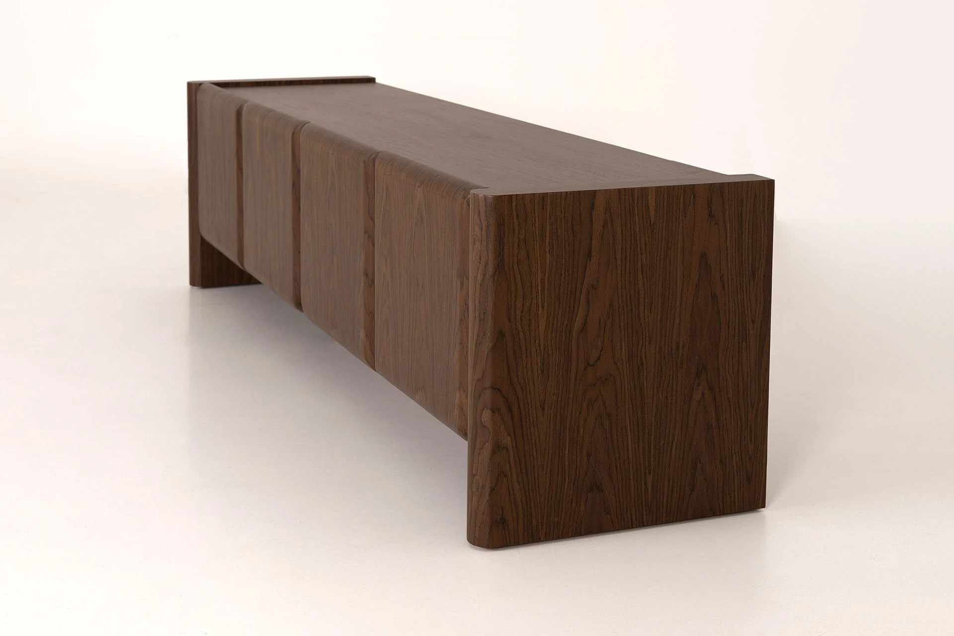 GDECO - Mueble TV Gio Chapa Nogal 180*45*50 cm - Imagen 7