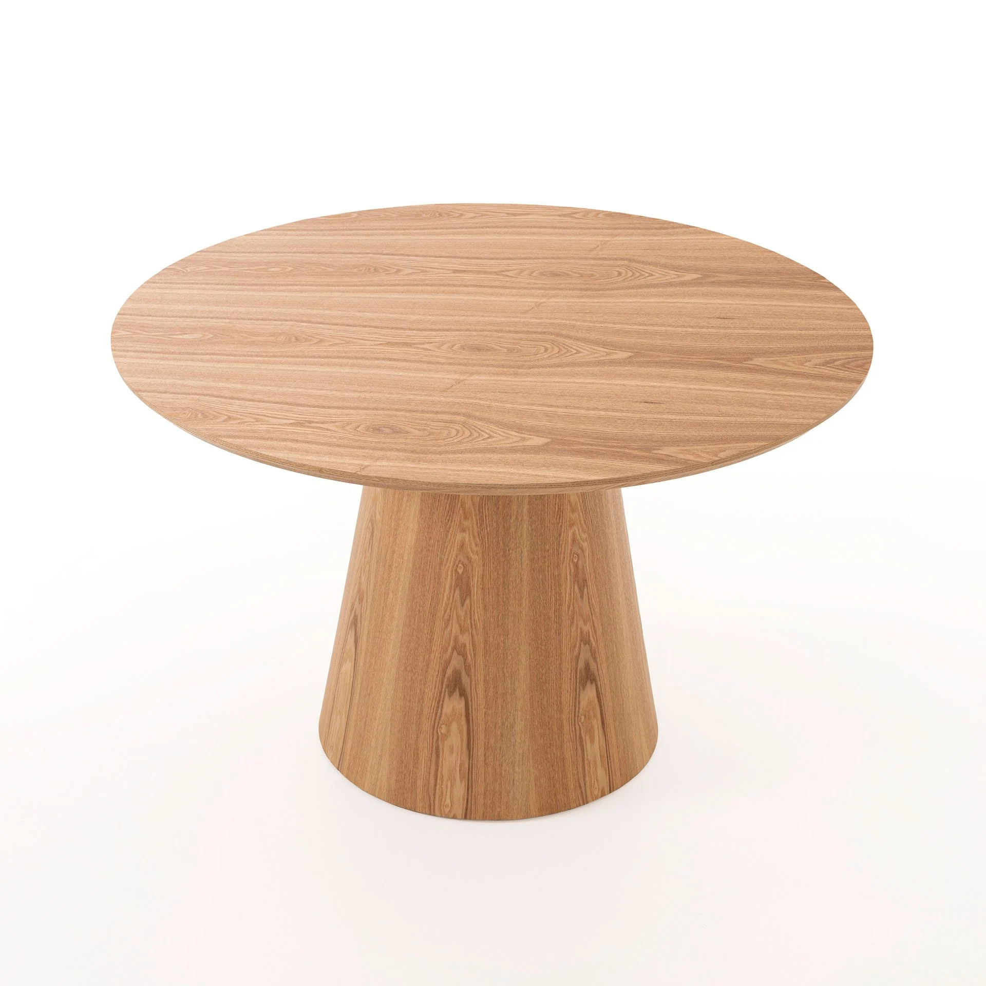 GDECO - Mesa de comedor 120*120*75 cm. Chapa Madera Roble - Imagen 5