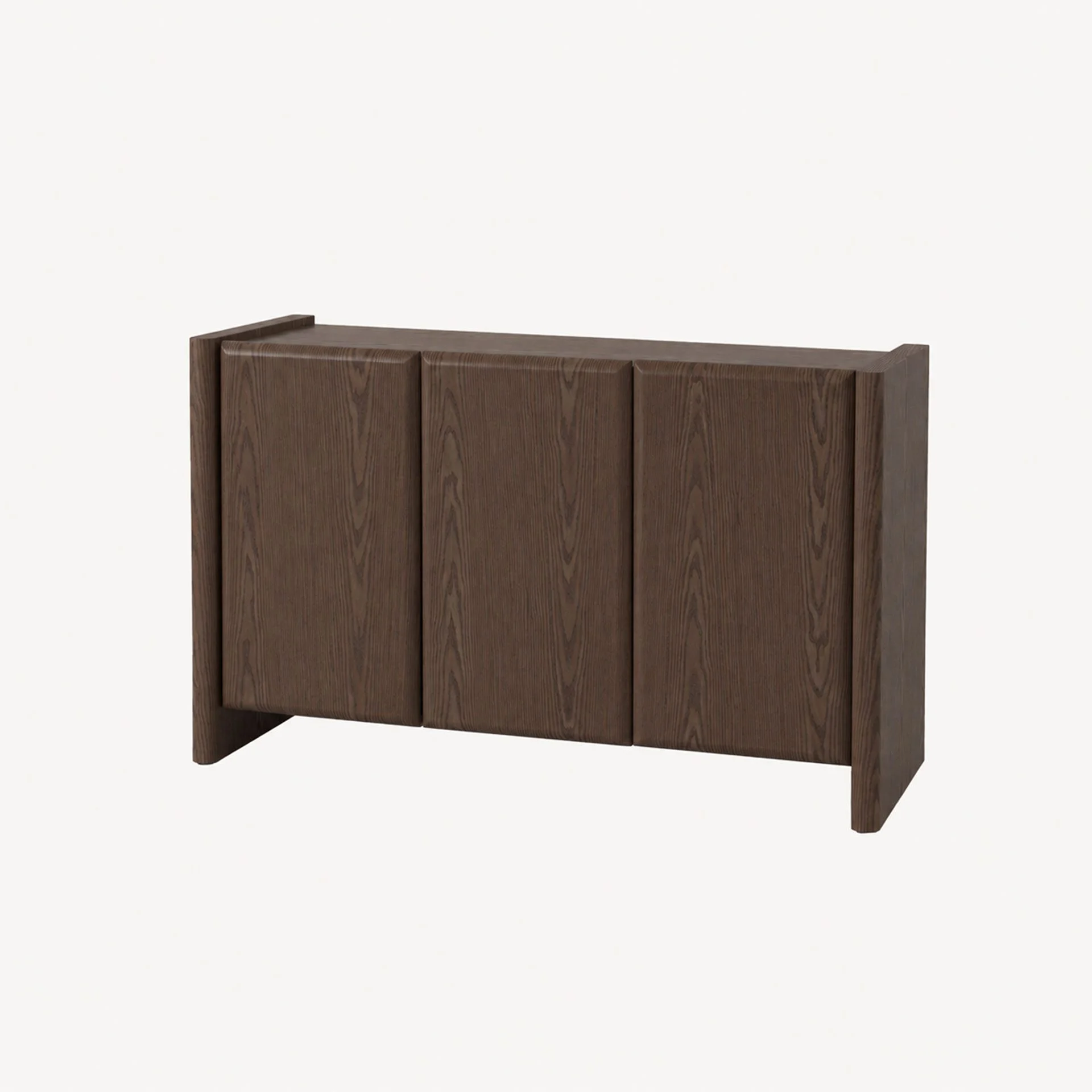 Alternative view of GDECO - Aparador Gio. 3 Puertas, Chapa Nogal 120*45*75.5 cm